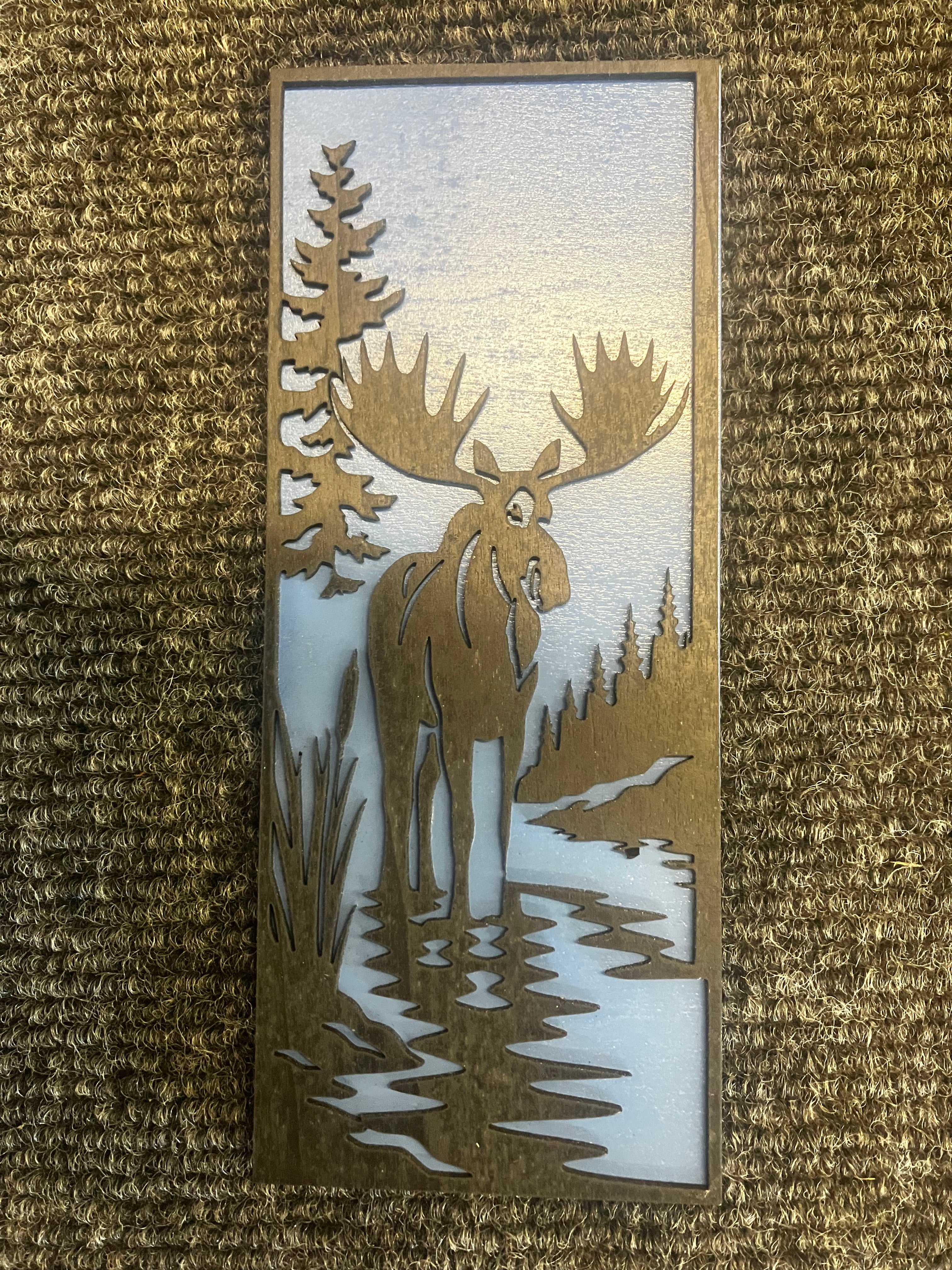 Moose Bookmark