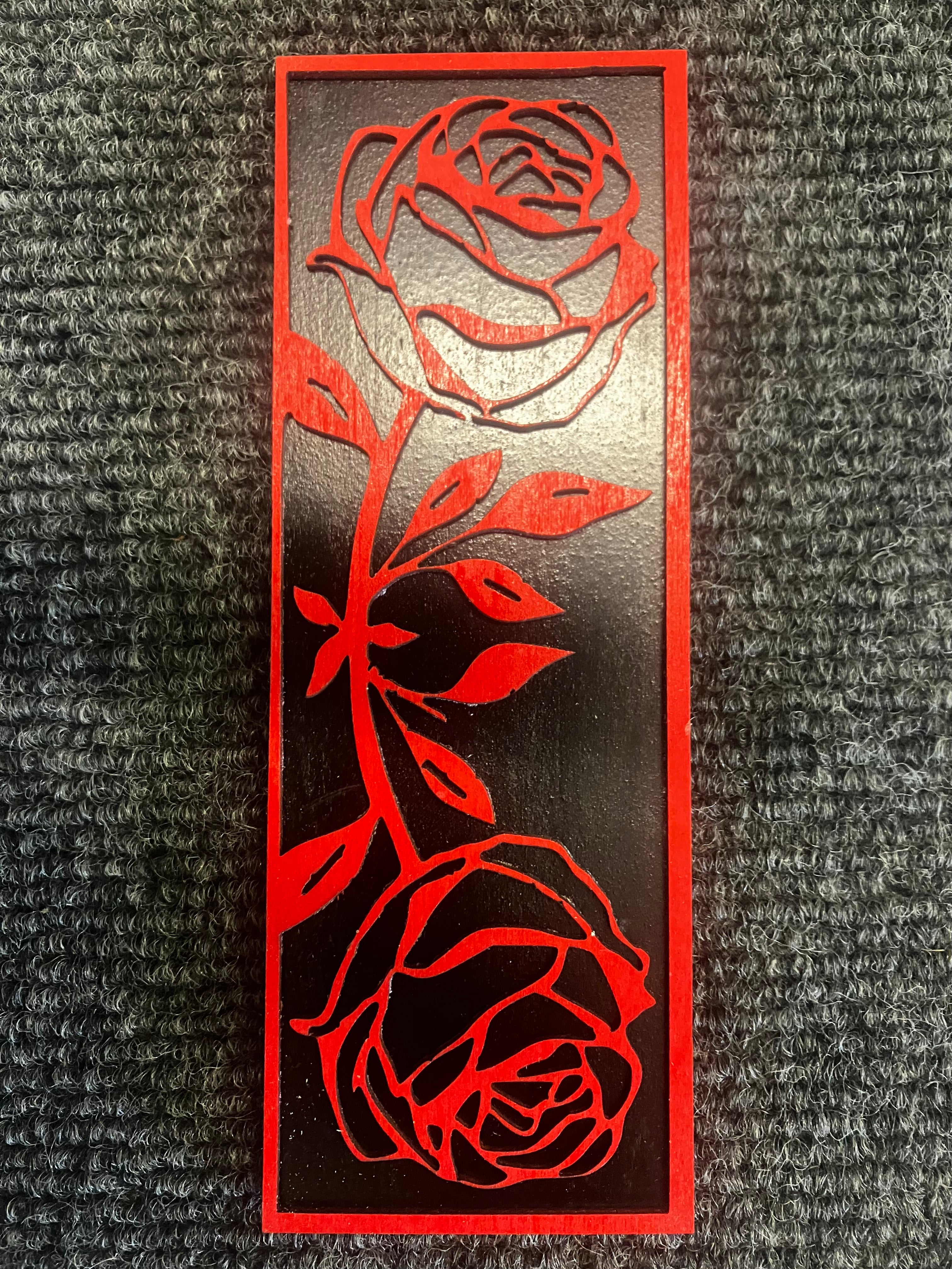 Rose Bookmark