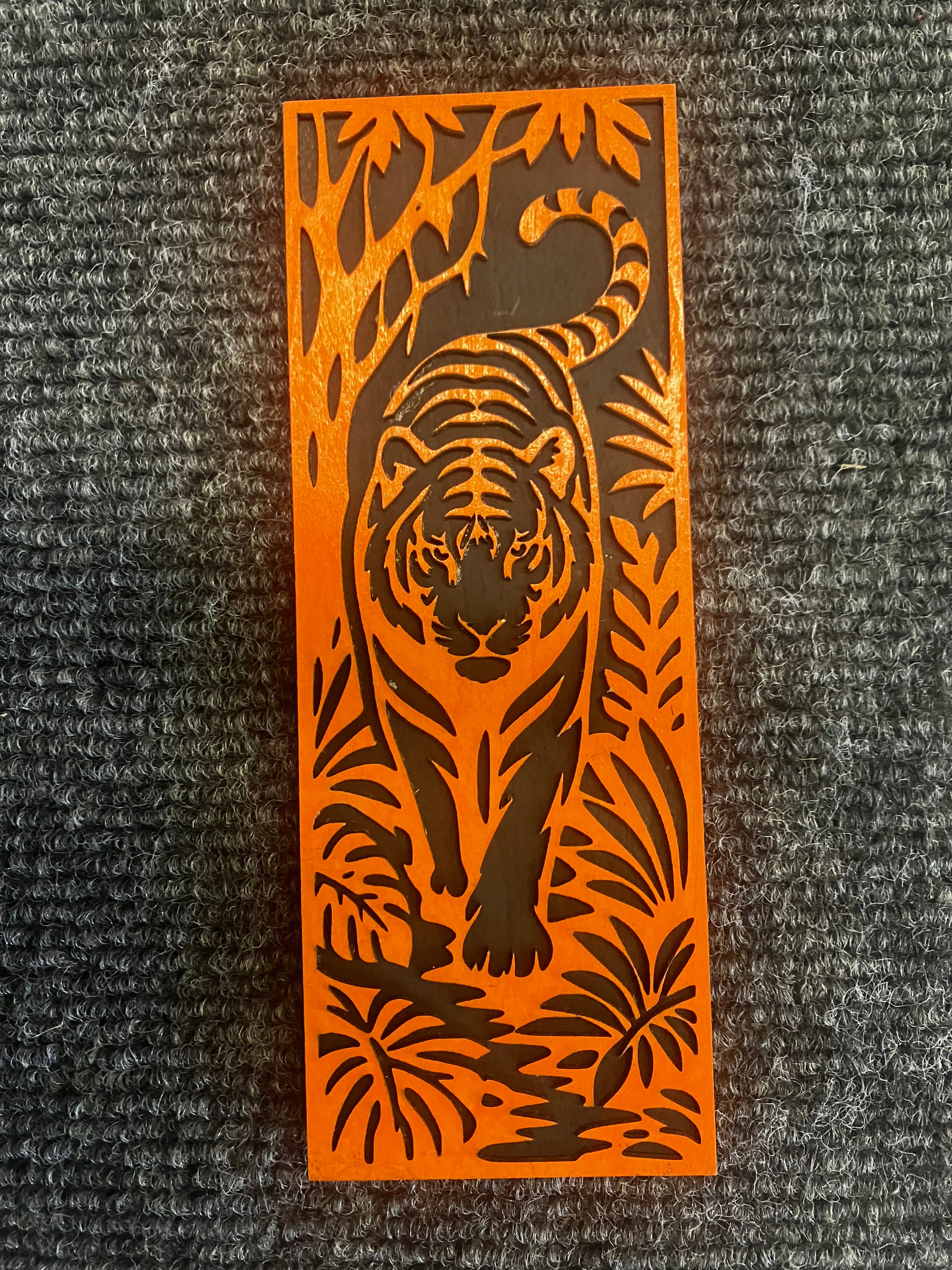 Tiger Bookmark