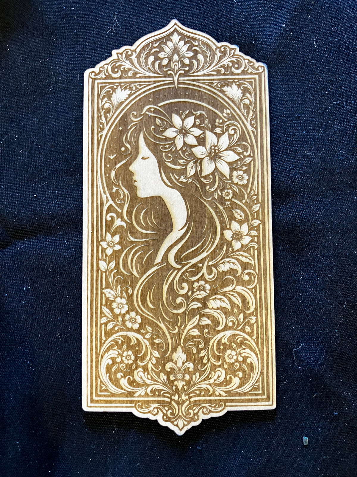 Lily Crown Bookmark
