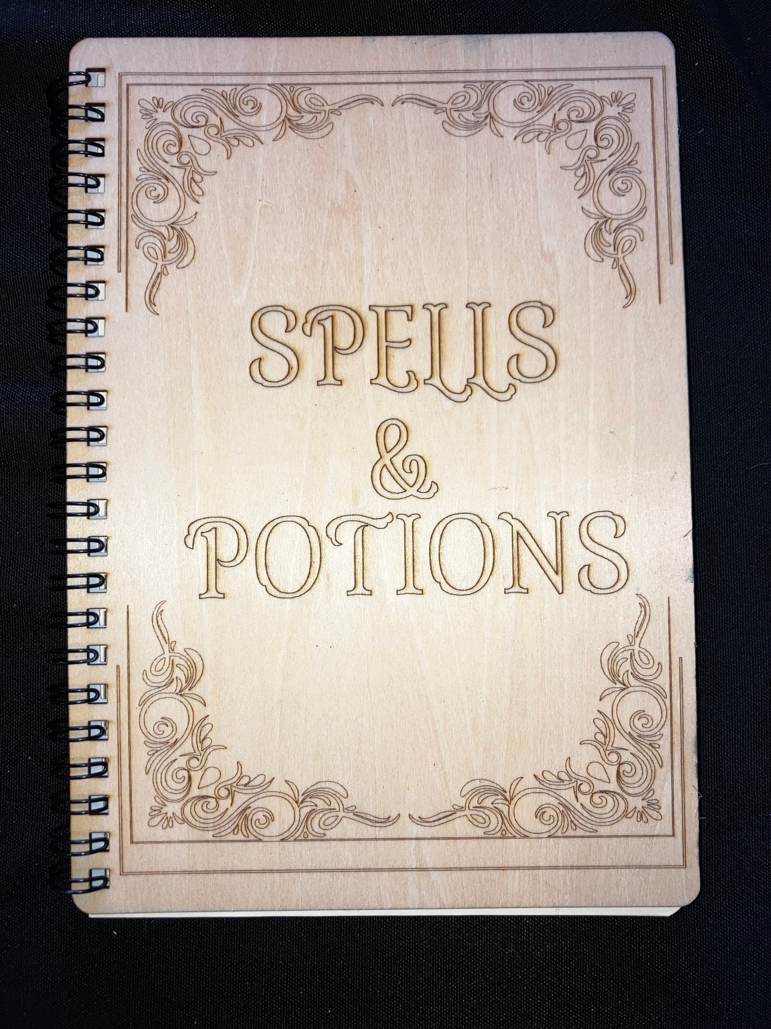 Spells and Potions Notebook