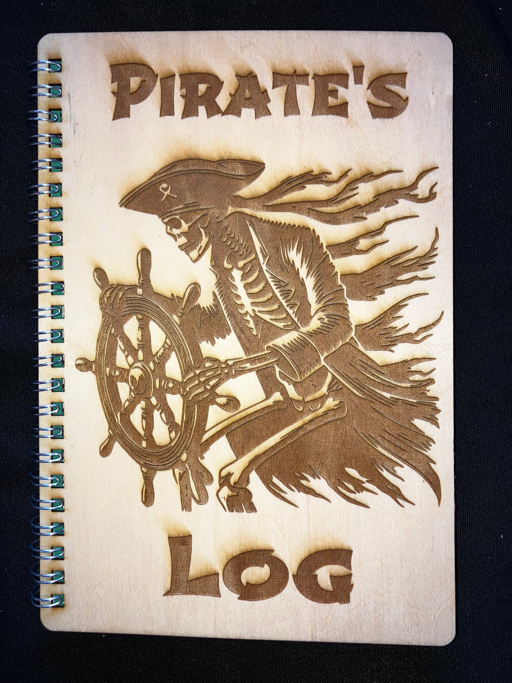 Pirate's Log Notebook