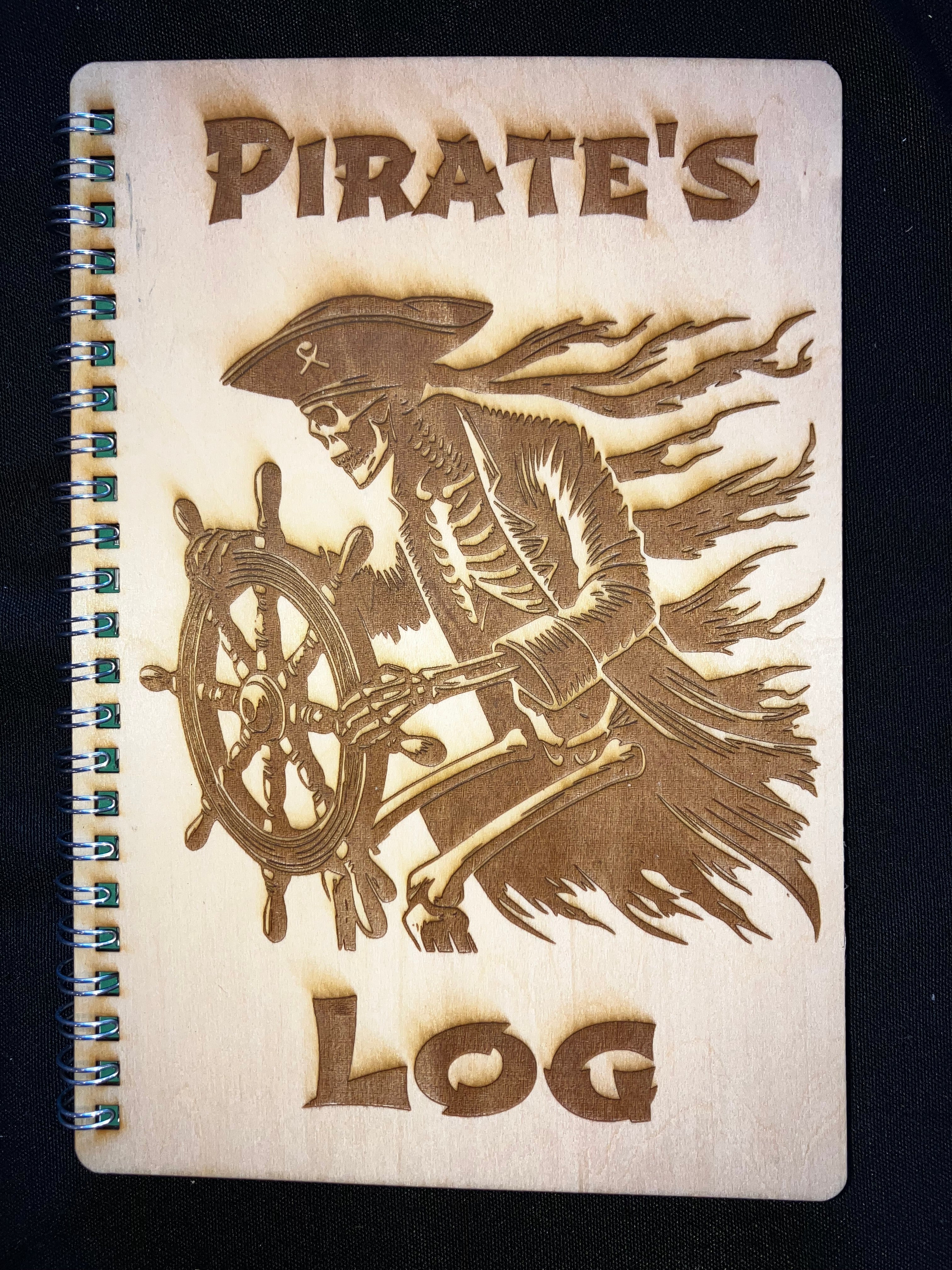Pirate's Log Notebook