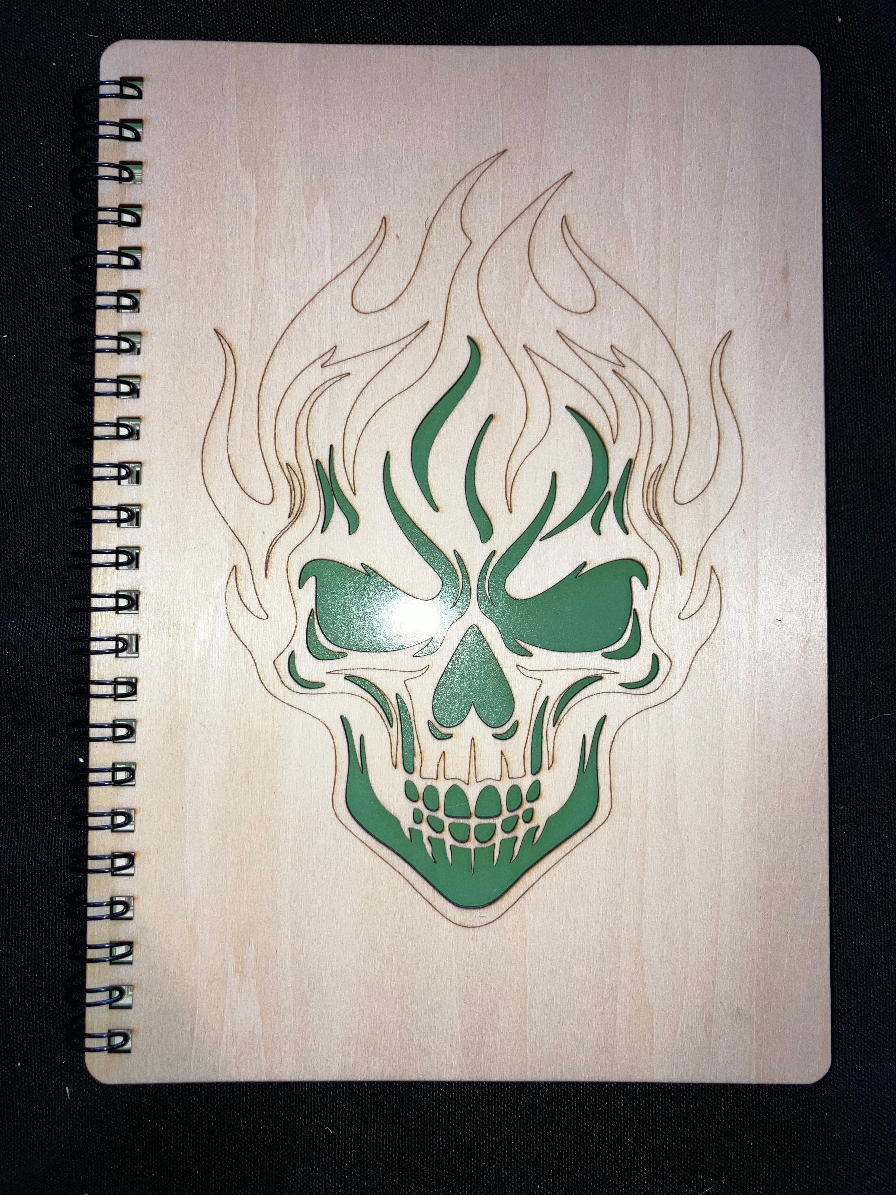 Skull Notebook