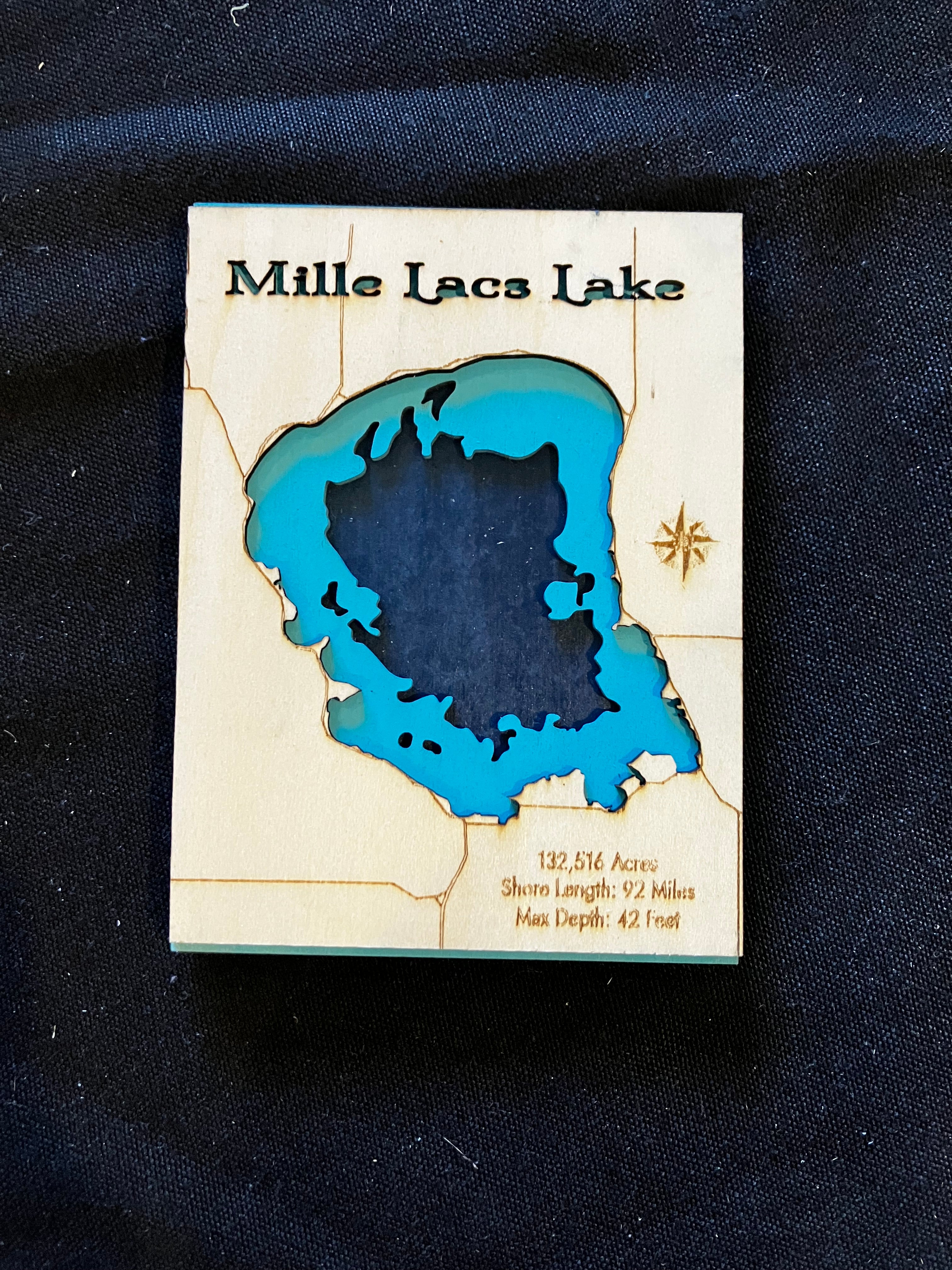 Mille Lacs Lake Magnet