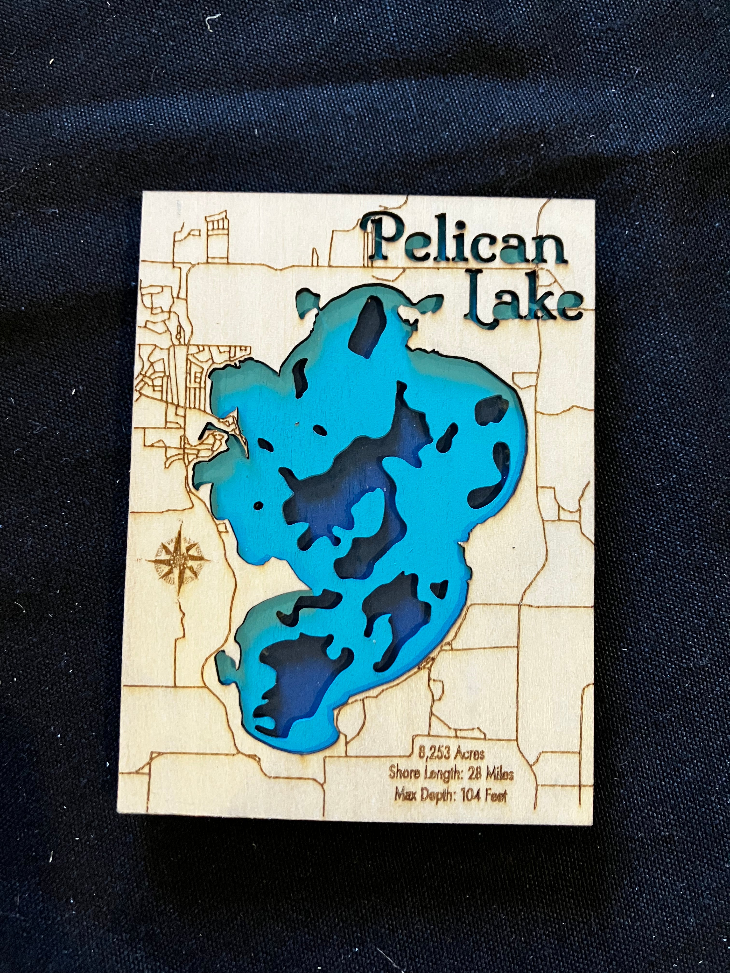 Pelican Lake Magnet