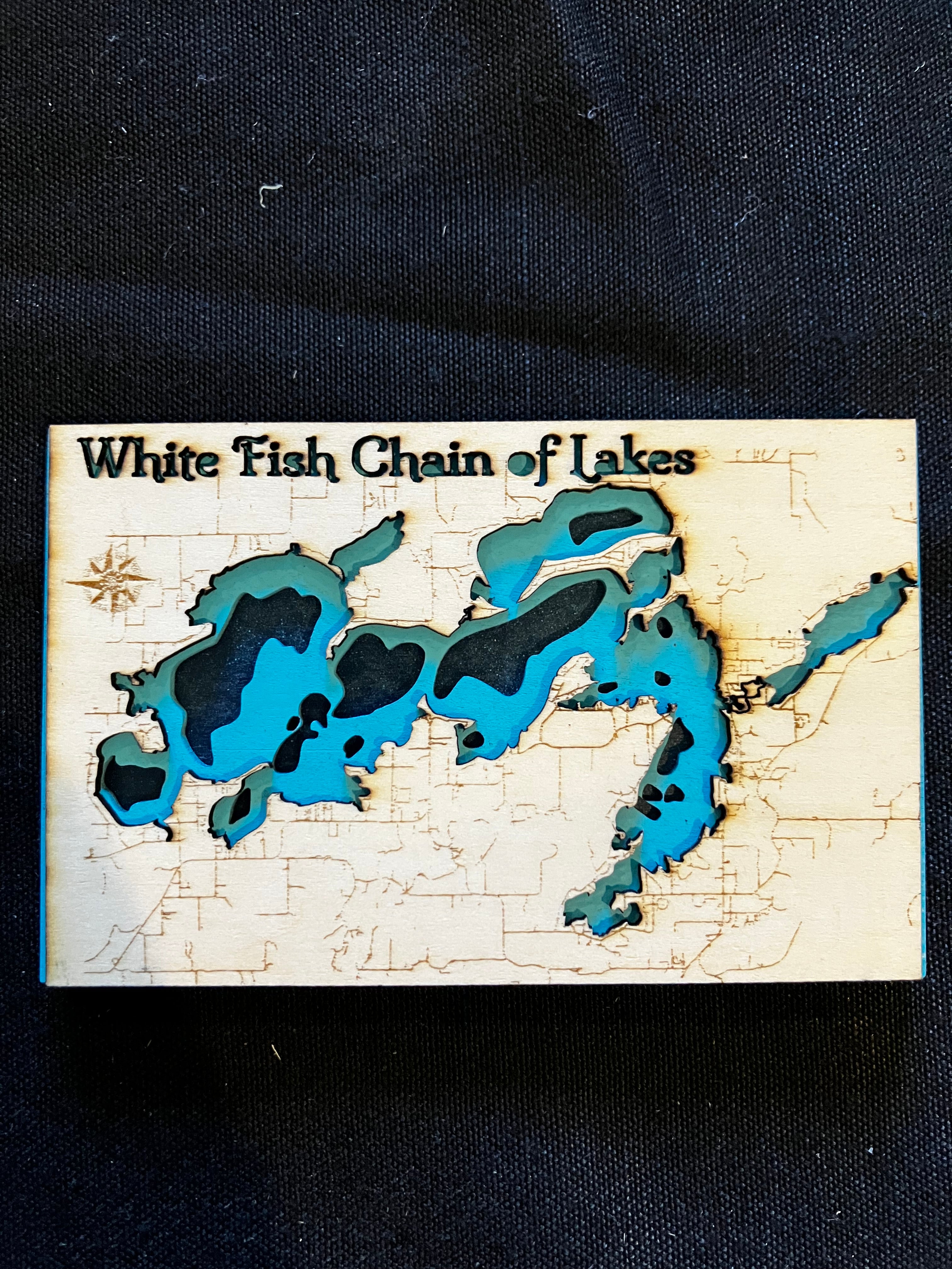 Whitefish Chain of Lakes Magnet