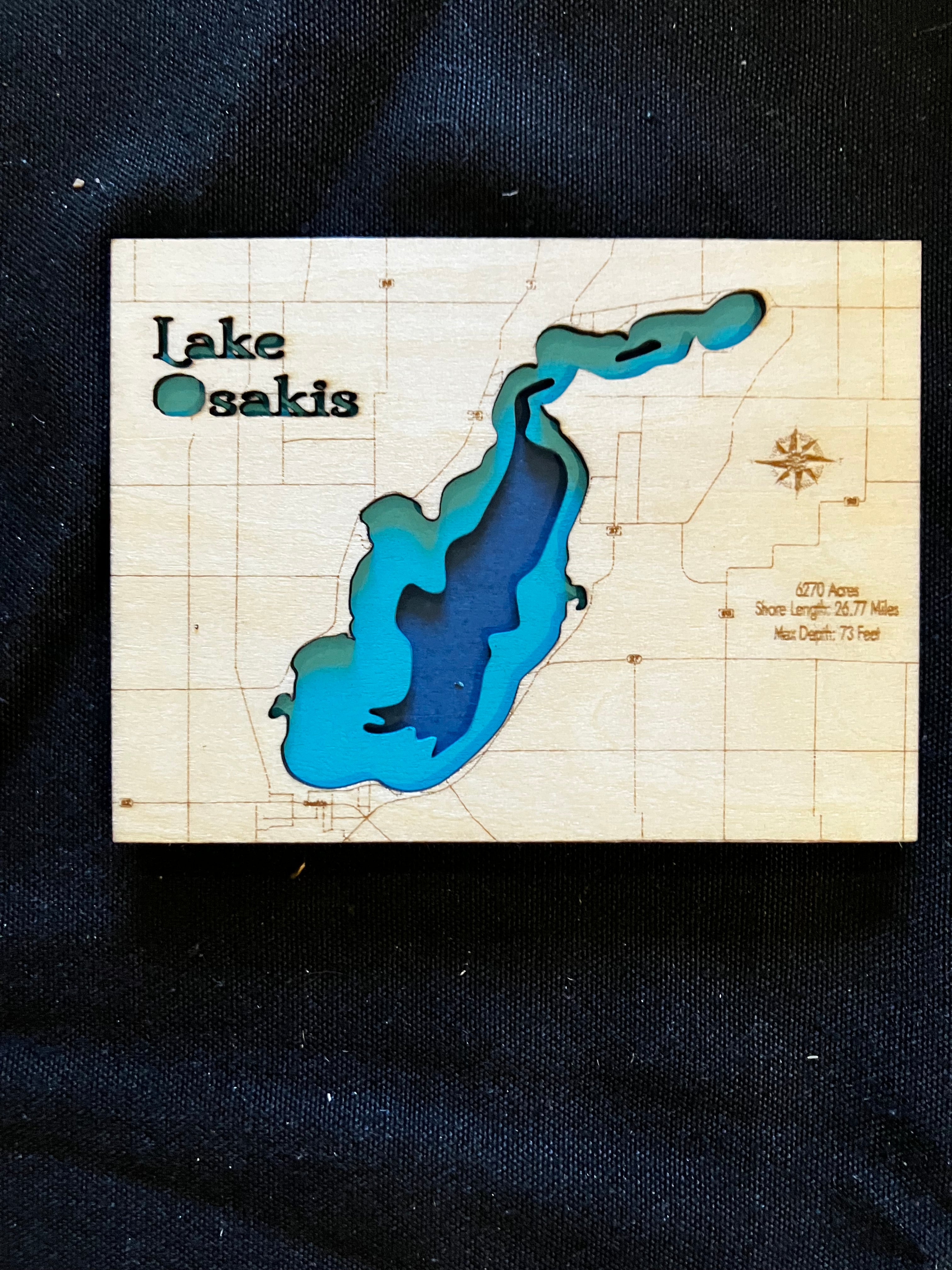 Lake Osakis Magnet