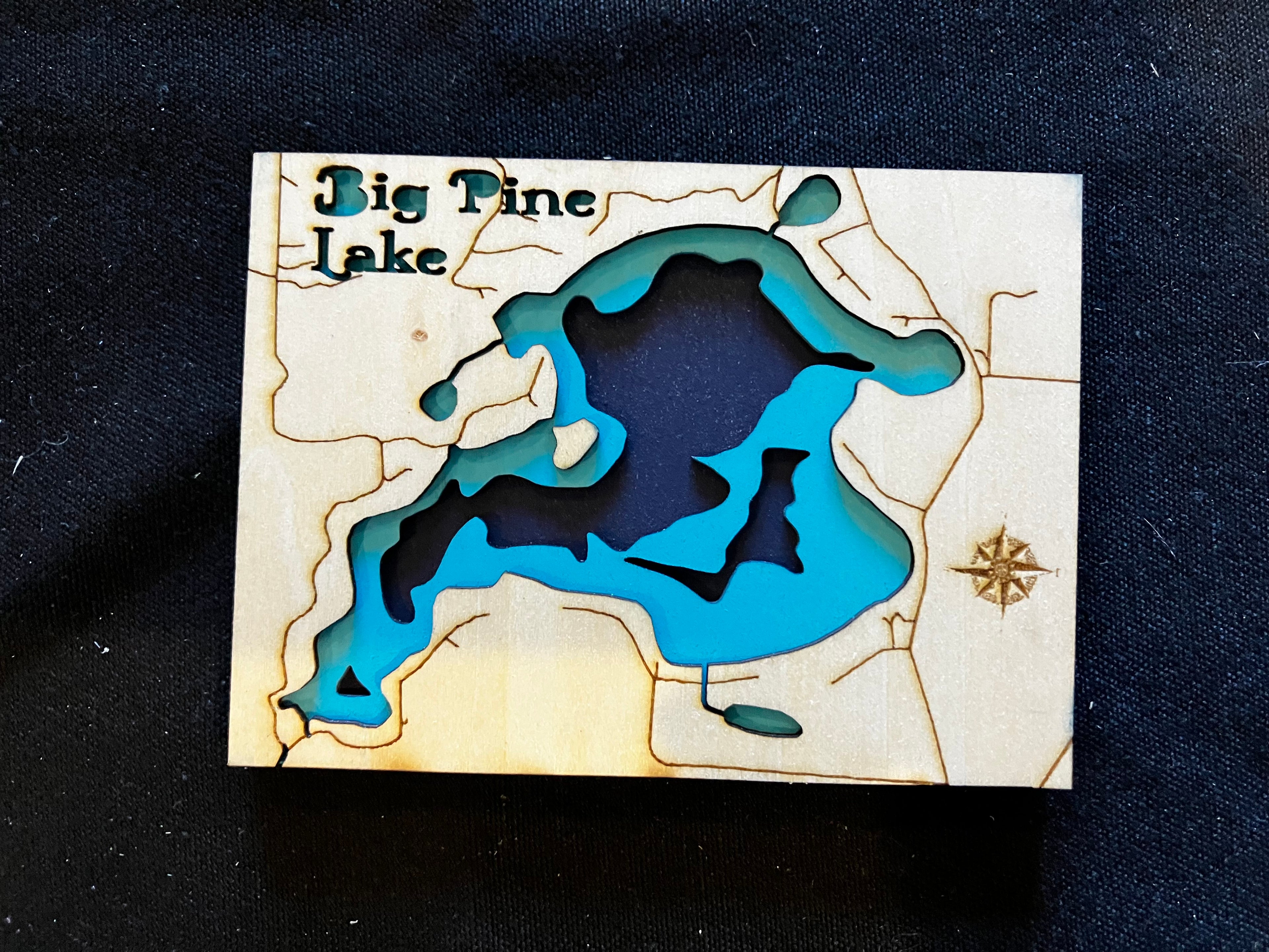 Big Pine Lake Magnet