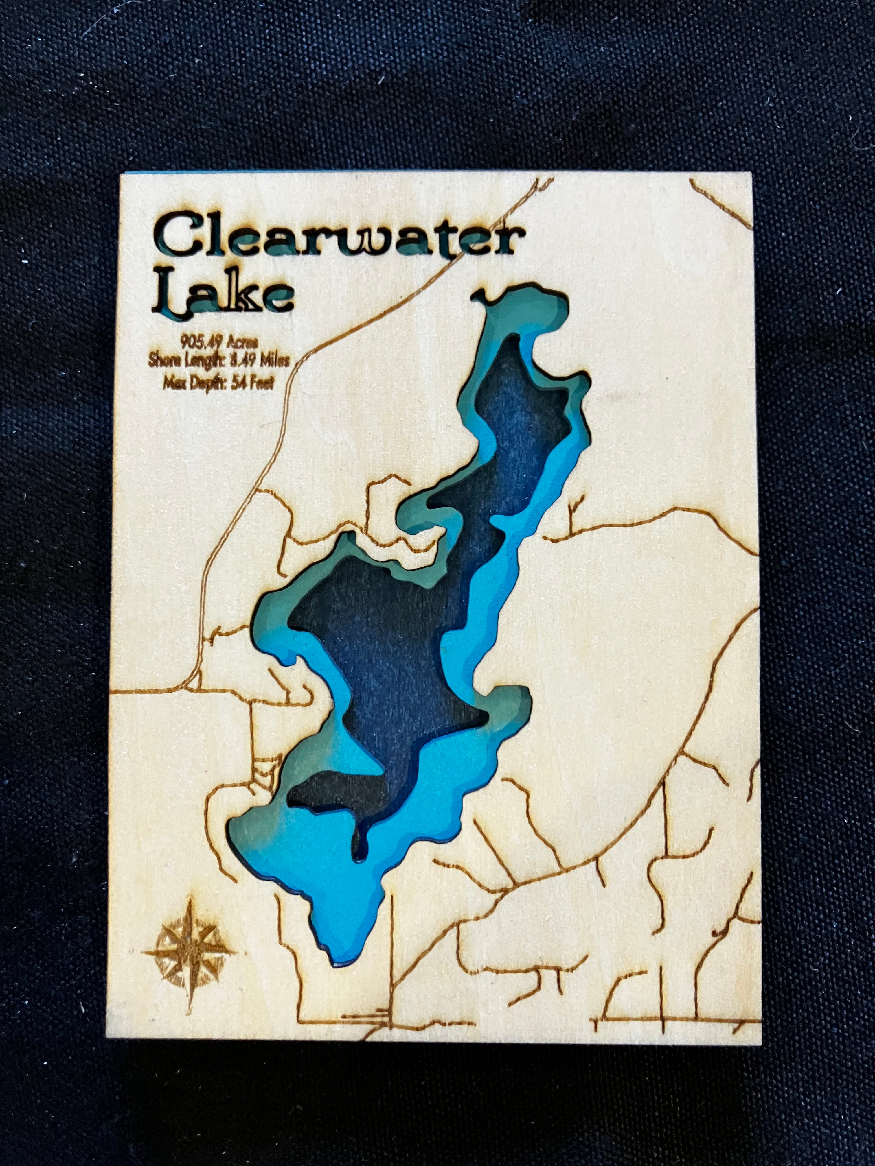Clearwater Lake Magnet- Aitkin