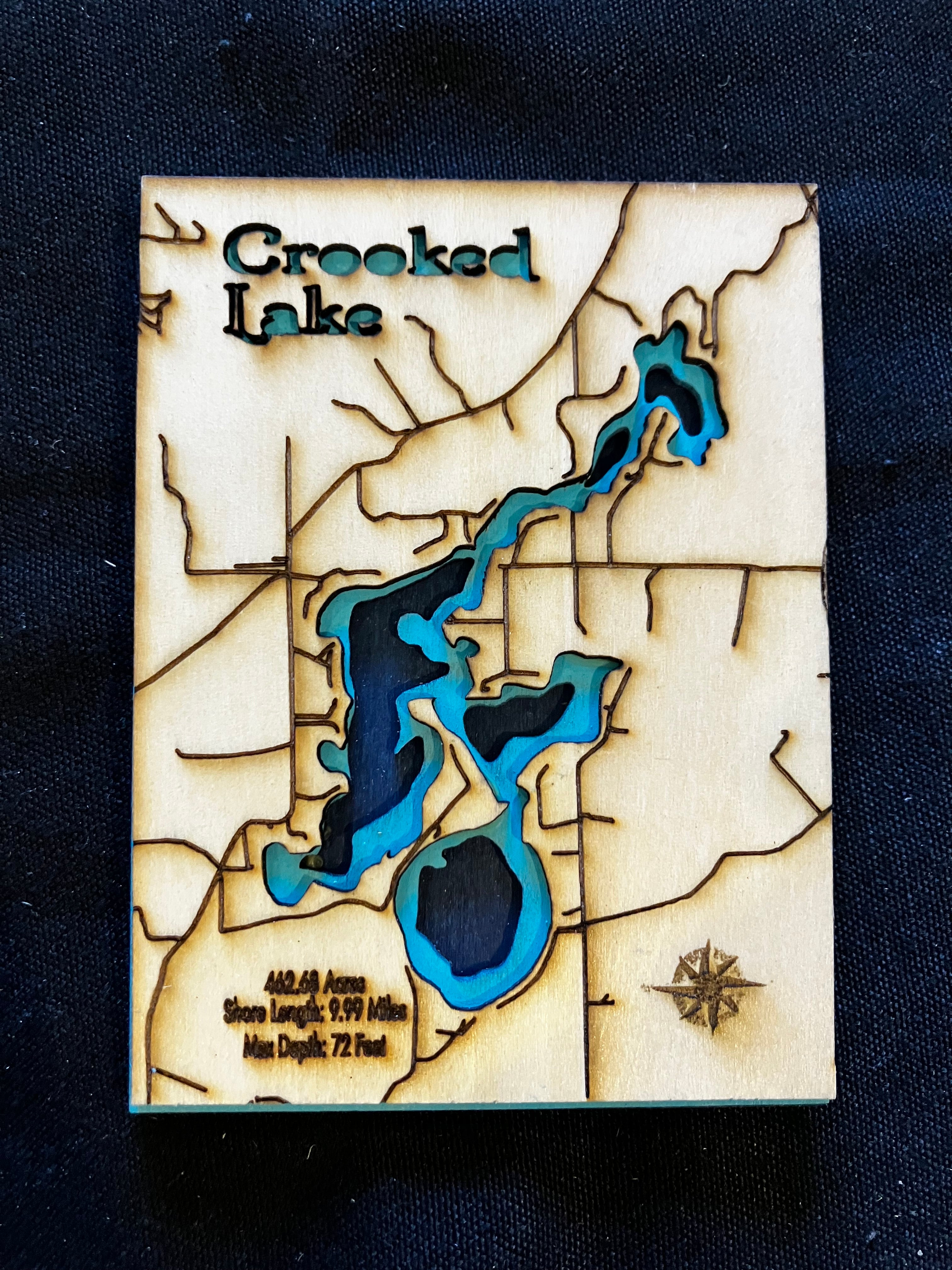 Crooked Lake Magnet